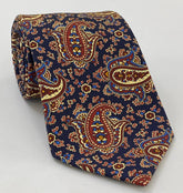 MMPT-3 Macclesfield Modern Madder Printed Silk Tie